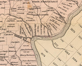 1838 Map of Warren County Pennsylvania