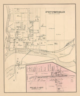 1878 Town Map of Pittsfield Warren County Pennsylvania