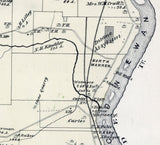 1878 Map of Conewango Township Warren County Pennsylvania
