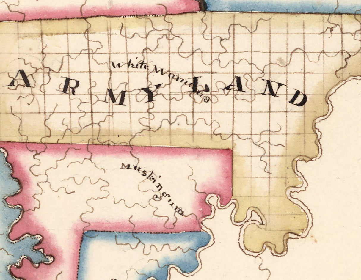 1819 Map of Ohio