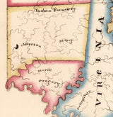 1819 Map of Ohio