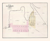 1878 Map of Alvarado Alameda County California