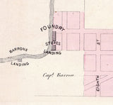 1878 Map of Alvarado Alameda County California