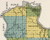 1915 Map of Douglas County Washington