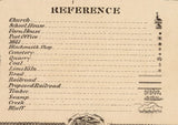 1875 Map of Black Hawk County Iowa