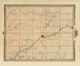 1875 Map of Crawford County Iowa