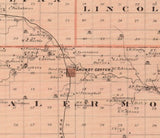 1875 Map of Grundy County Iowa