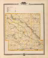 1875 Map of Guthrie County Iowa