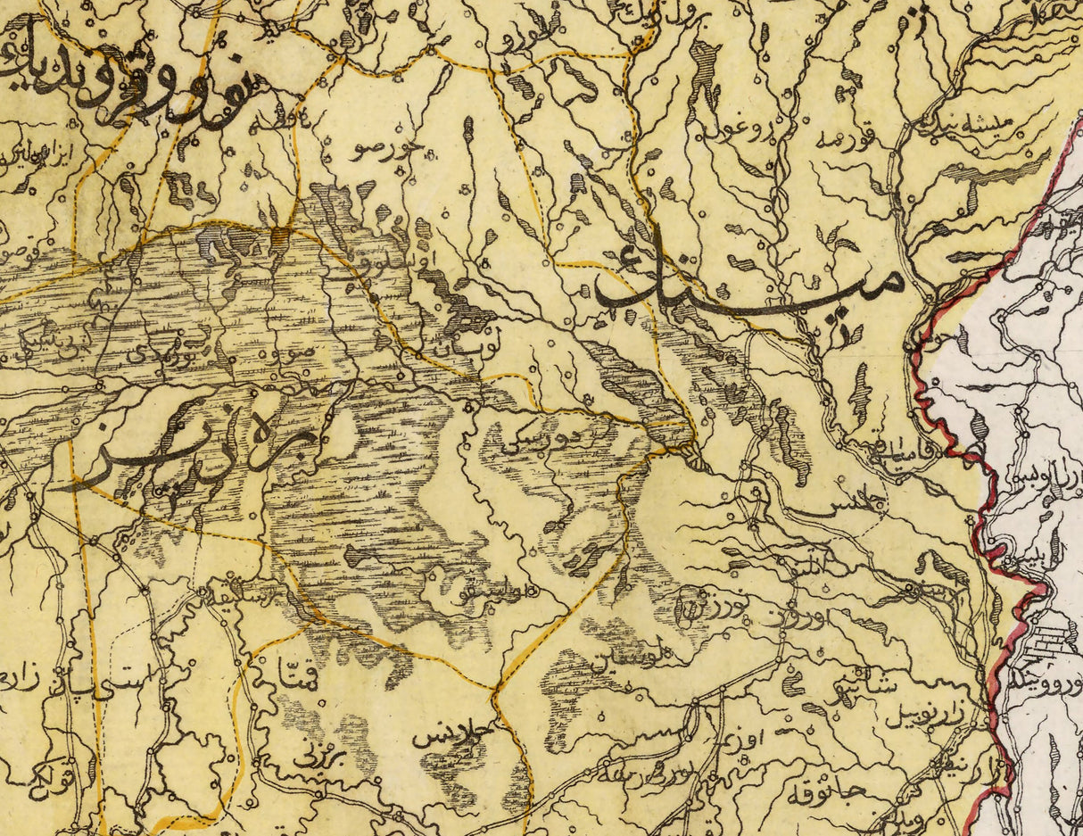 1804 Map of Lithuania Poland and Prussia