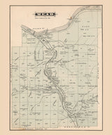 1878 Map of Mead Township Warren County Pennsylvania