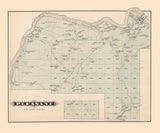 1878 Map of Pleasant Township Warren County Pennsylvania