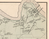 1878 Map of Pleasant Township Warren County Pennsylvania