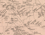 1878 Map of Sugar Grove Township Warren County Pennsylvania