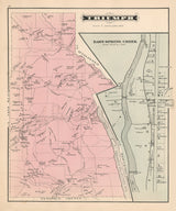 1878 Map of Triumph Township Warren County Pennsylvania
