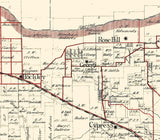 1902 Map of Harris County Texas Houston