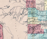 1855 Map of Texas