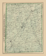 1875 Map of Rush Creek Township Logan County Ohio