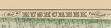 1875 Map of Rush Creek Township Logan County Ohio