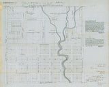 1902 Map of Craterville Oklahoma
