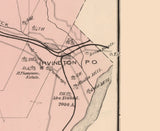1878 Map of Brokenstraw Township Warren County Pennsylvania