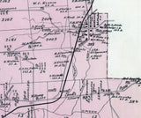 1878 Map of Columbus Township Warren County Pennsylvania