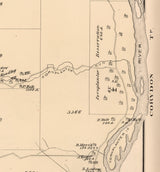 1878 Map of Elk Township Warren County Pennsylvania