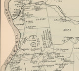 1878 Map of Glade Township Warren County Pennsylvania