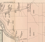 1878 Map of Kinzua and Corydon Township Warren County Pa