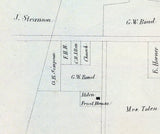 1878 Map of Centreville Alameda County California