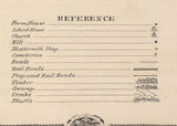 1875 Map of Franklin County Iowa