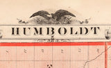 1875 Map of Humboldt County Iowa