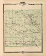 1875 Map of Butler County Iowa