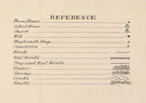 1875 Map of Hamilton County Iowa