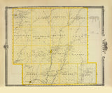 1875 Map of Shelby County Iowa