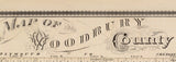 1875 Map of Woodbury County Iowa