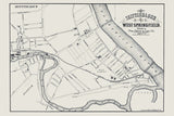 1895 Map of Mittineague and West Springfield Maine