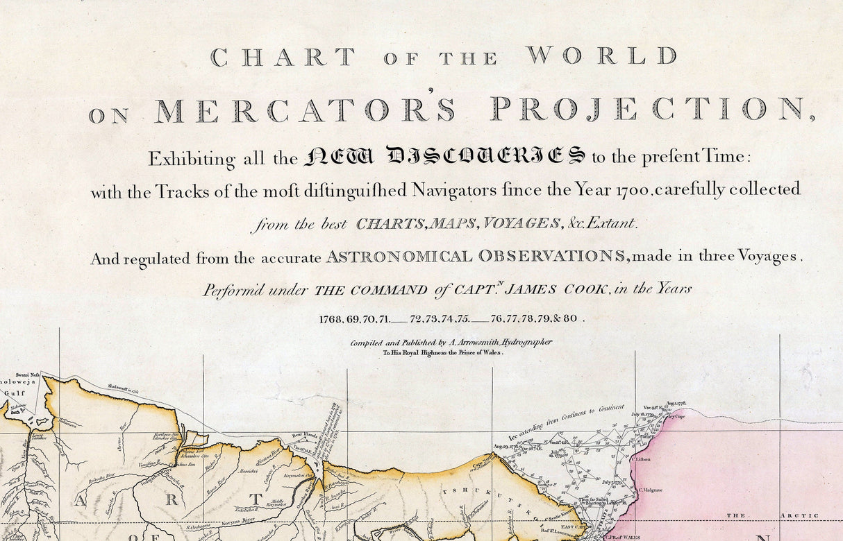 1808 Map of the World