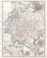 1854 Map of the Russian Empire