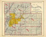 1900 Map of Sawyer County Wisconsin