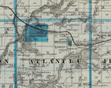 1875 Map of Cass County Iowa