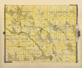 1875 Map of Jasper County Iowa