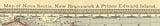 1881 Map of Nova Scotia New Brunswick and Prince Edward Island Canada