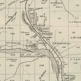 1878 Map of Mead Township Warren County Pennsylvania