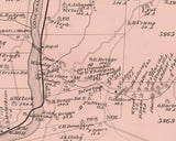 1878 Map of Pine Grove Township Warren County Pennsylvania