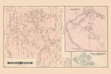 1878 Map of Spring Creek Township Warren County Pennsylvania