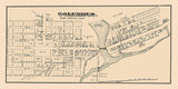 1878 Town Map of Columbus Warren County Pennsylvania