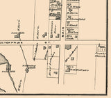 1878 Town Map of Garland Warren County Pennsylvania