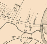 1878 Town Map of Garland Warren County Pennsylvania