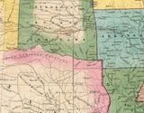 1839 Map of The United States