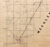 1860 Map of Charlotte County Virginia